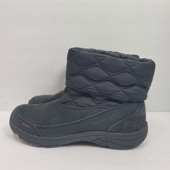 Merrell Approach 3 Bluff Women's Black Quilted Boots J004836 US Size 7.5 - Picture 2 of 9